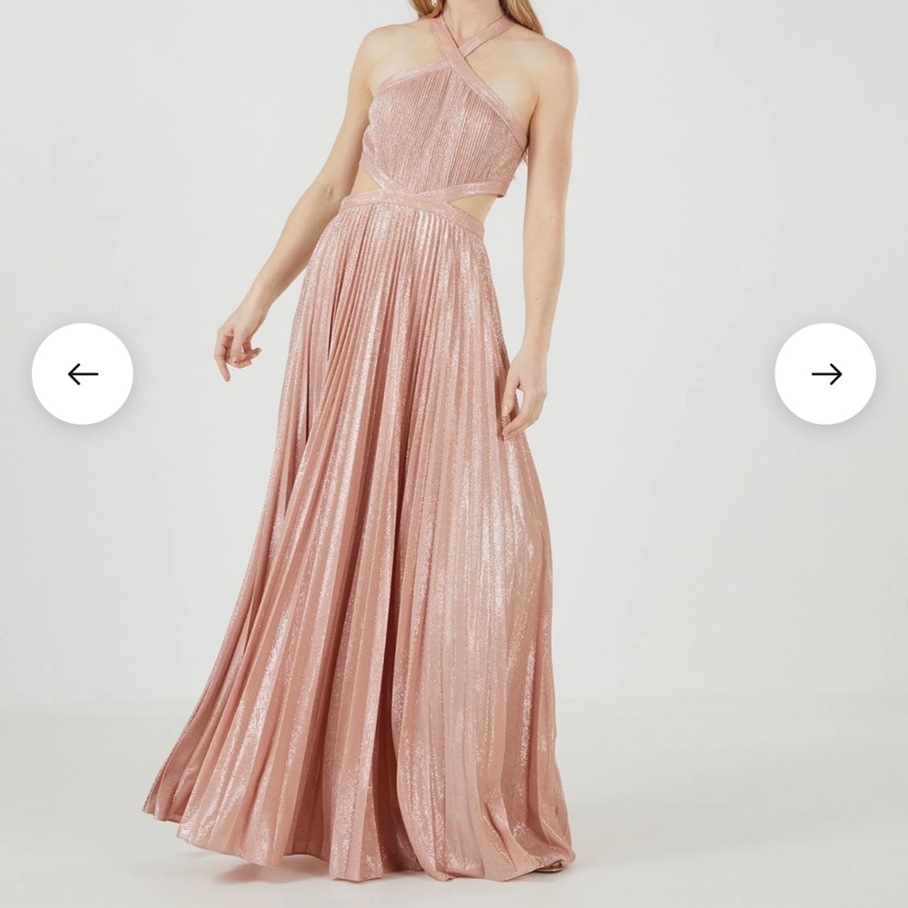 BCBG Mignon Halter Neck Evening Gown NWT